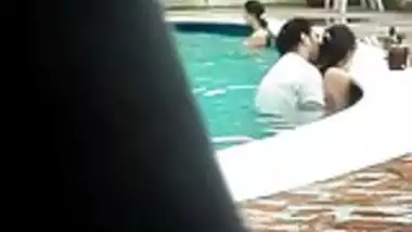 Assamise Girl Swimming Pool - Real Couples Suddenly Became Horny In Pool - Indian Porn Tube Video