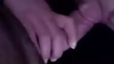 Indian girl sucking and riding her boyfriends cock