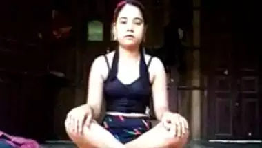 Beautiful Assamese girl stripping solo video