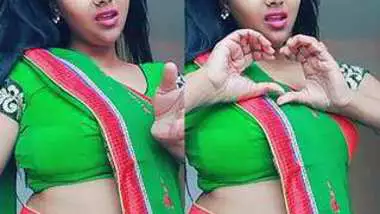 Telugu Heroines Hot Saree Romance Scene