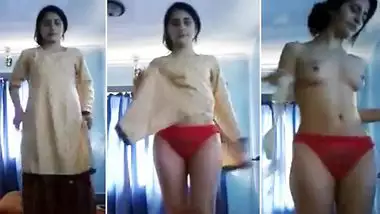 Indian Teen Removing Boys Underwear - Man Wants To Be A Pornographer So He Films Topless Desi Girl In Panties - Indian  Porn Tube Video