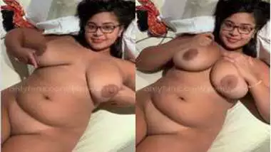 Hot Indian Girl With Glasses Fingering Hot
