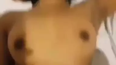 MMS porn of Desi woman who makes XXX man penetrate vagina filming tits