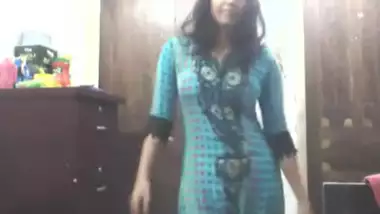 Indian Girl Bath And Dress Change