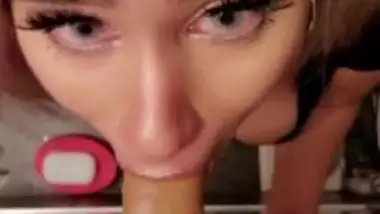 Ashton Sutton Deepthroats Dick Before Riding - Indian Porn Tube Video