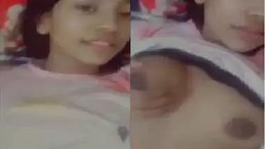 Indian college girl moaning during fingering